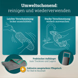 Teleskop Staubwedel | Staubwedel Teleskop extra lang bis 250 cm ausziehbar | Staubmagnet Staubwischer | Mikrofaser waschbar | Spinnenwebenentferner Staub Duster mit Teleskopstange Teleskopgriff