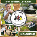 WALDNER Abdeckplane 240 g/m² | Gewebeplane mit Ösen UV-beständig & reißfest | Schutzplane für Gartenmöbel, Holz, Abdeckplane Auto, Boot & Camping | Plane